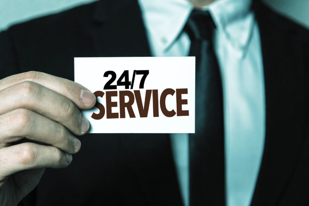 24/7 Service Website Webdesign
